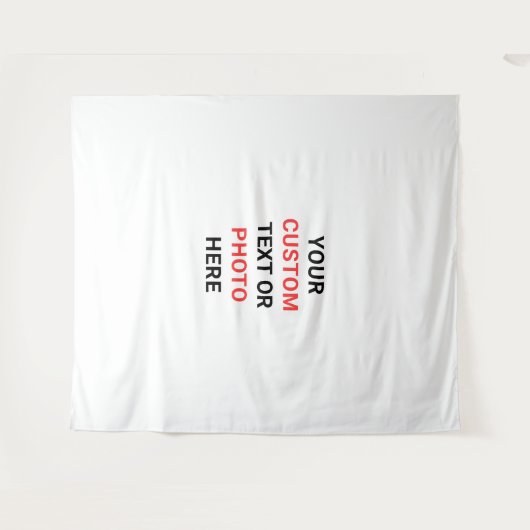 Create Your Own Personalize Extra-Large タペストリー (正面(横))