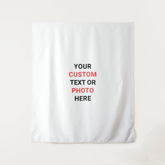 Create Your Own Personalize Large タペストリー (正面)