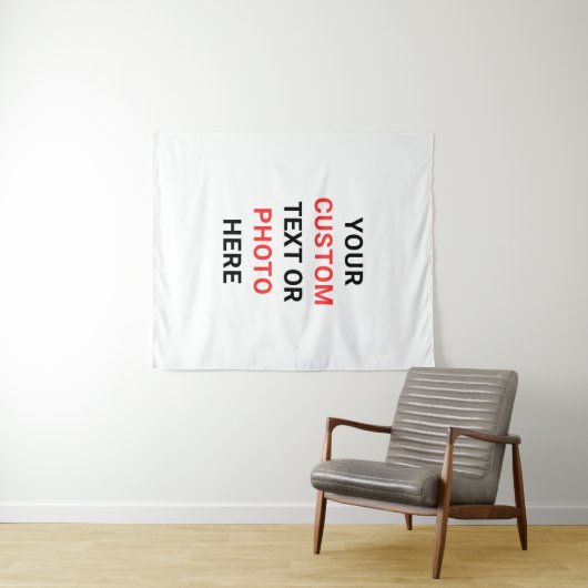 Create Your Own Personalize Medium Size タペストリー (インサイチュ(横))