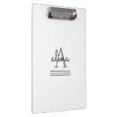 Create Your Own Personalize Monogram クリップボード (右)