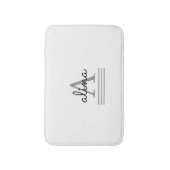 Create Your Own Personalize Monogram バスマット (正面縦)