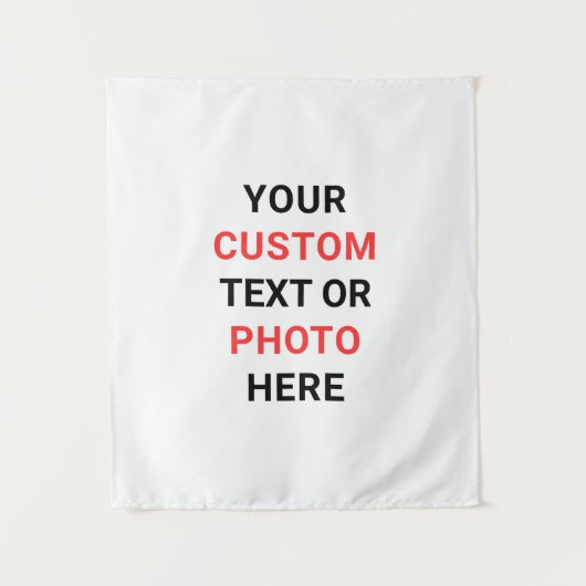 Create Your Own Personalize Small Size タペストリー (正面)