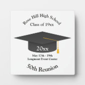 Create Your Own Personalized Class Reunion Sign フォトプラーク (正面)