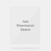 Create Your Own Personalized Custom  アクリルサイン (正面)