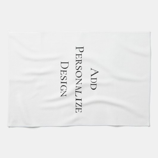 Create Your Own Personalized Custom  キッチンタオル (横)
