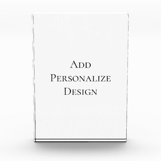 Create Your Own Personalized Custom  フォトブロック (正面)