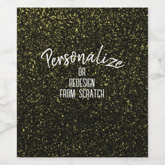 Create Your Own Personalized Custom ワインラベル (シングルラベル)