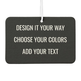 Create Your Own Personalized Custom Branding カーエアーフレッシュナー