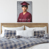 Create Your Own Personalized Graduation Photo  キャンバスプリント (インサイチュ (寝室))