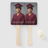 Create Your Own Personalized Graduation Photo  ハンドファン (正面&裏面)