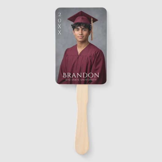 Create Your Own Personalized Graduation Photo  ハンドファン (正面)