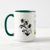 Create Your Own personalized Template Text  マグカップ (左)