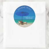 Create Your Own Personalized Thank You ラウンドシール (バッグ)