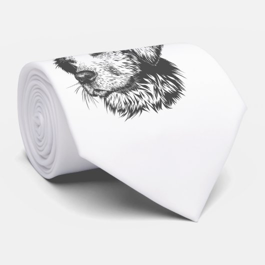 Create Your Own Pet Dog Customized ネクタイ (ロール)