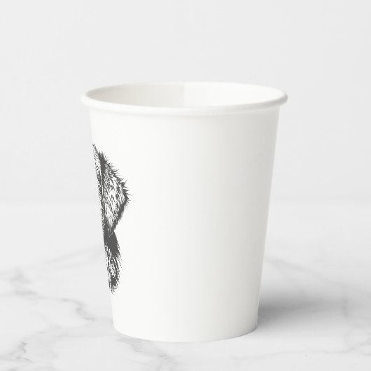 Create Your Own Pet Dog Customized 紙コップ (左)