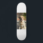 Create Your Own Pet Dog Photo スケートボード<br><div class="desc">Create Your Own Dog Photo skateboard. Easily add a verticle photo of your pet dog to make a fun birthday gift or Christmas gift for your kids.</div>