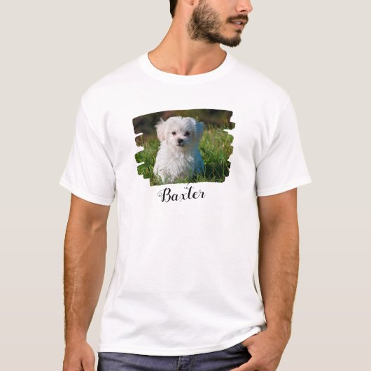 Create Your Own Pet Dog Photo  Tシャツ (正面)