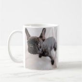 Create Your Own Pet Photo  コーヒーマグカップ (左)
