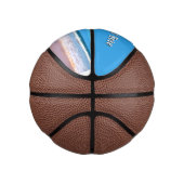 Create Your Own Pet Photo Basketball Custom Text ミニバスケットボール (右)