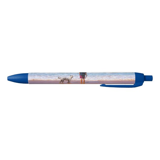 Create Your Own Pet Photo Pen Personalized Gift 青ボールペン (ボトム)