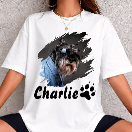 create your own pet shirt idea here custom photo tシャツ