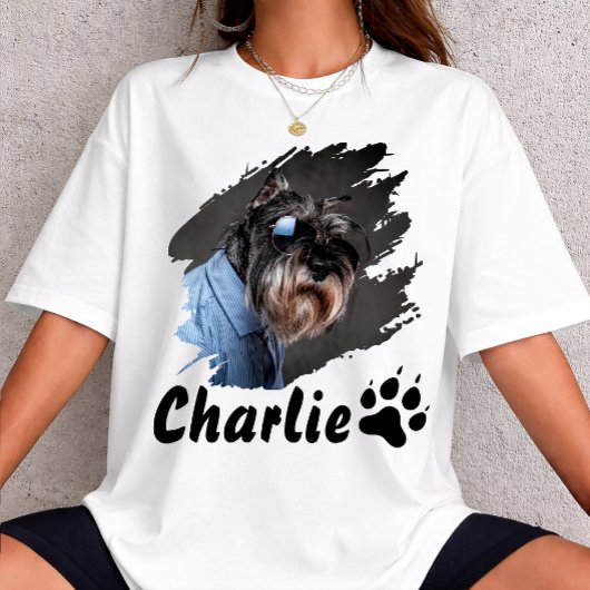 create your own pet shirt idea here custom photo tシャツ