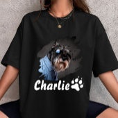 create your own pet shirt idea here custom photo tシャツ