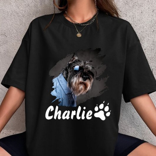 create your own pet shirt idea here custom photo tシャツ