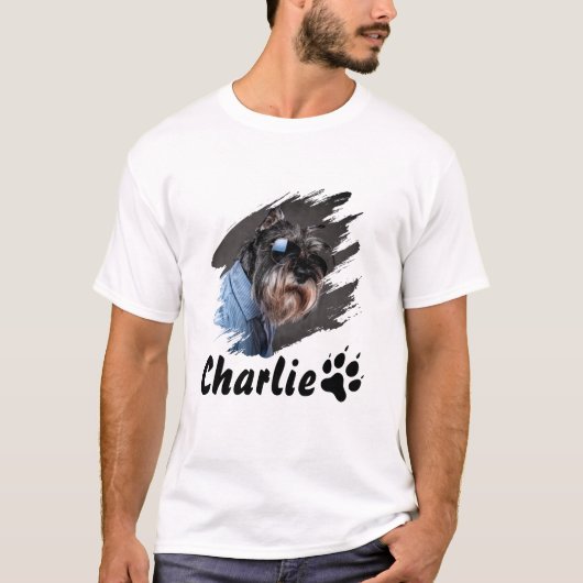 create your own pet shirt idea here custom photo tシャツ (正面)