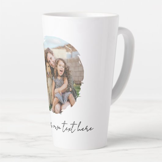 Create Your Own Photo カフェラテマグ (右アングル)