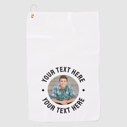 Create your Own Photo ゴルフタオル (正面)