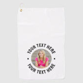 Create your Own Photo ゴルフタオル (正面)