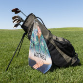 Create your Own Photo ゴルフタオル (グリーン)