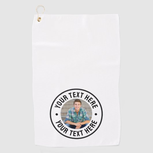Create your Own Photo ゴルフタオル (正面)