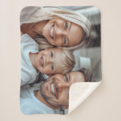 Create Your Own Photo シェルパブランケット (正面)