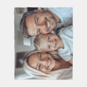 Create Your Own Photo フリースブランケット (正面)