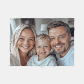Create Your Own Photo フリースブランケット (正面(横))