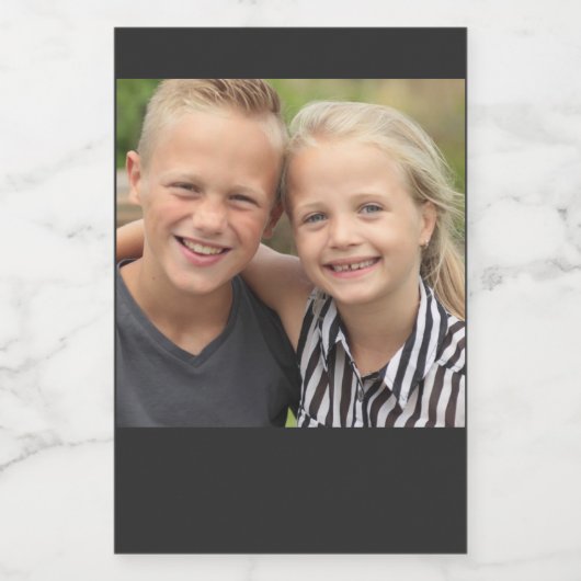 Create Your Own Photo フードラベル (シングルラベル)