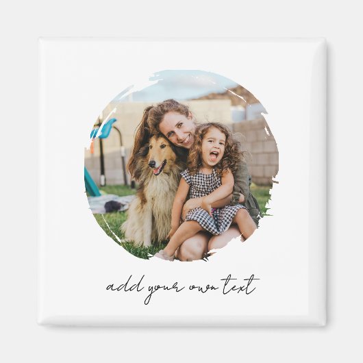 Create Your Own Photo マグネット (正面)