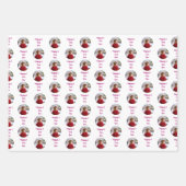 Create Your Own Photo and Message Personalized ラッピングペーパーシート (正面3)