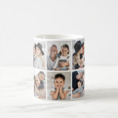 Create Your Own Photo Collage コーヒーマグカップ (中央)