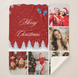 Create Your Own Photo Collage シェルパブランケット