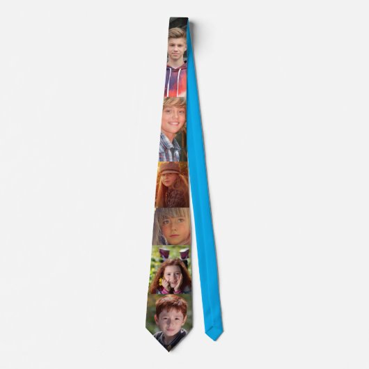 CREATE YOUR OWN PHOTO COLLAGE CUSTOM Neck Tie ネクタイ (正面)