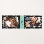 Create Your Own Photo Collage Monogram ヨガマット (正面(横))