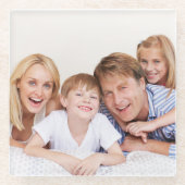 Create Your Own Photo Custom Pic DIY ガラスコースター (正面)