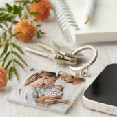 Create Your Own Photo Custom Pic DIY キーホルダー (正面右)