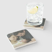 Create Your Own Photo Custom Pic DIY ストーンコースター (横)