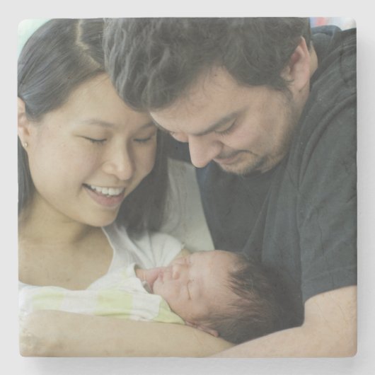 Create Your Own Photo Custom Pic DIY ストーンコースター (正面)