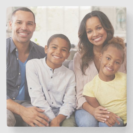 Create Your Own Photo Custom Pic DIY ストーンコースター (正面)