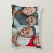 Create Your Own Photo Custom Pic Double Sided アクセントクッション (裏面(縦))